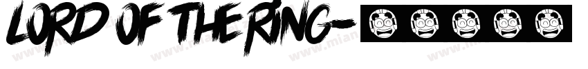 lord of the ring字体转换